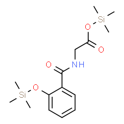 ChemSpider 2D Image | Trimethylsilyl N-{2-[(trimethylsilyl)oxy]benzoyl}glycinate | C15H25NO4Si2
