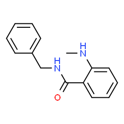 ChemSpider 2D Image | N-Benzyl-2-(methylamino)benzamide | C15H16N2O