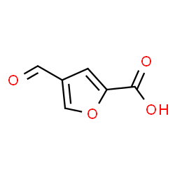 ChemSpider 2D Image | 4-Formyl-2-furoic acid | C6H4O4