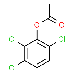 ChemSpider 2D Image | 2,3,6-Trichlorophenol acetate | C8H5Cl3O2