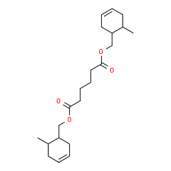 ChemSpider 2D Image | Bis[(6-methyl-3-cyclohexen-1-yl)methyl] adipate | C22H34O4