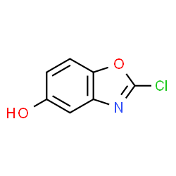 ChemSpider 2D Image | 2-Chloro-5-benzoxazolol | C7H4ClNO2