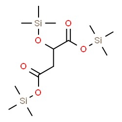ChemSpider 2D Image | Bis(trimethylsilyl) 2-[(trimethylsilyl)oxy]succinate | C13H30O5Si3