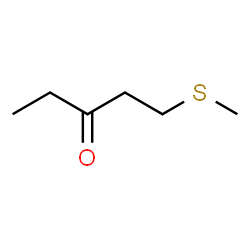 ChemSpider 2D Image | 1-(Methylthio)-3-pentanone | C6H12OS