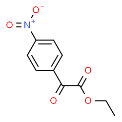 ChemSpider 2D Image | ETHYL 4-NITROPHENYLGLYOXYLATE | C10H9NO5