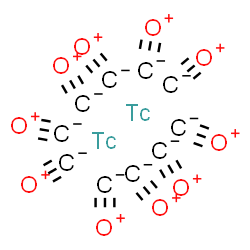 ChemSpider 2D Image | Carbon monooxide - technetium (5:1) | C10O10Tc2