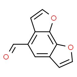 ChemSpider 2D Image | Furo[3,2-g][1]benzofuran-4-carbaldehyde | C11H6O3