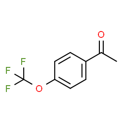 ChemSpider 2D Image | 4′-(Trifluoromethoxy)acetophenone | C9H7F3O2