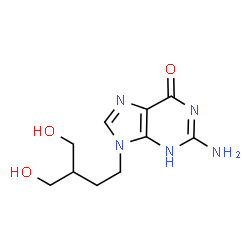 ChemSpider 2D Image | Penciclovir | C10H15N5O3