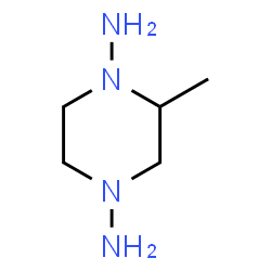 ChemSpider 2D Image | 2-Methyl-1,4-piperazinediamine | C5H14N4