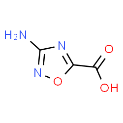ChemSpider 2D Image | 3-Amino-1,2,4-oxadiazole-5-carboxylic acid | C3H3N3O3
