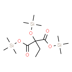 ChemSpider 2D Image | Bis(trimethylsilyl) ethyl[(trimethylsilyl)oxy]malonate | C14H32O5Si3