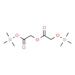 ChemSpider 2D Image | 2-Oxo-2-[(trimethylsilyl)oxy]ethyl [(trimethylsilyl)oxy]acetate | C10H22O5Si2