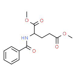 ChemSpider 2D Image | Dimethyl N-benzoylglutamate | C14H17NO5