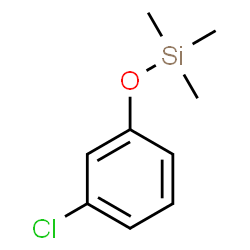 ChemSpider 2D Image | (3-Chlorophenoxy)(trimethyl)silane | C9H13ClOSi