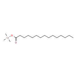 ChemSpider 2D Image | Trimethylsilyl pentadecanoate | C18H38O2Si
