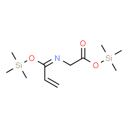 ChemSpider 2D Image | Trimethylsilyl (E)-N-{1-[(trimethylsilyl)oxy]-2-propen-1-ylidene}glycinate | C11H23NO3Si2