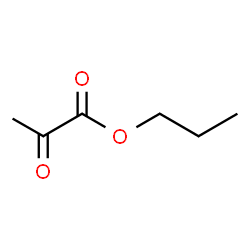 ChemSpider 2D Image | Propyl pyruvate | C6H10O3