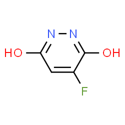 ChemSpider 2D Image | 4-Fluoro-3,6-pyridazinediol | C4H3FN2O2