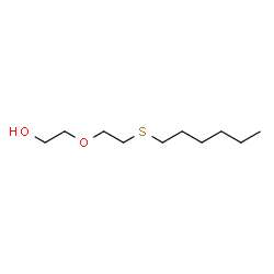 ChemSpider 2D Image | 2-[2-(Hexylsulfanyl)ethoxy]ethanol | C10H22O2S