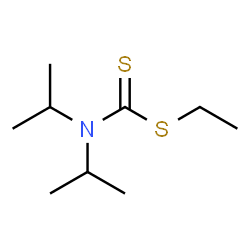 ChemSpider 2D Image | Ethyl diisopropylcarbamodithioate | C9H19NS2