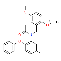 ChemSpider 2D Image | DAA-1106 C-11 | C2211CH22FNO4