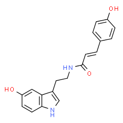 ChemSpider 2D Image | N-COUMAROYL SEROTONIN | C19H18N2O3
