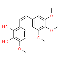 ChemSpider 2D Image | Combretastatin A-1 | C18H20O6
