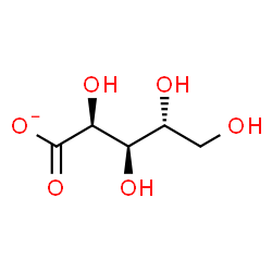 ChemSpider 2D Image | Arabinonate | C5H9O6