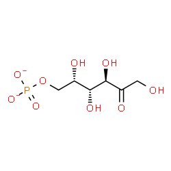 ChemSpider 2D Image | 6-O-Phosphonato-L-tagatose | C6H11O9P