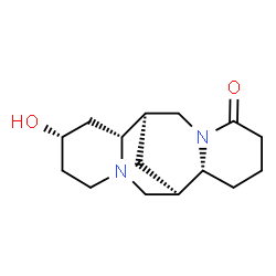 ChemSpider 2D Image | 13-hydroxylupanine | C15H24N2O2
