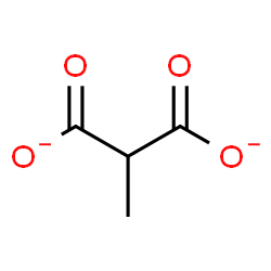 ChemSpider 2D Image | Methylmalonate | C4H4O4