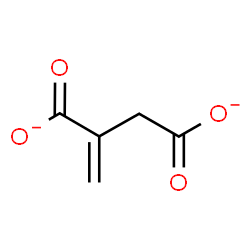 ChemSpider 2D Image | Methylenesuccinate | C5H4O4