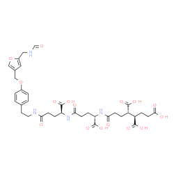 ChemSpider 2D Image | N-formylmethanofuran | C35H44N4O16