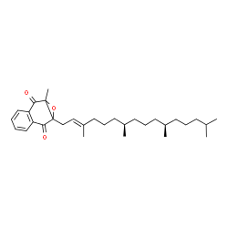 ChemSpider 2D Image | 2,3-Epoxide Vitamin K1 | C31H46O3