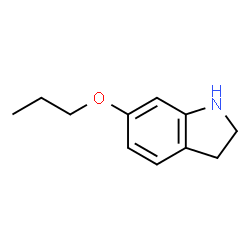 ChemSpider 2D Image | 6-Propoxyindoline | C11H15NO