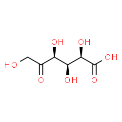 ChemSpider 2D Image | 5-OXO-D-GLUCONIC ACID | C6H10O7