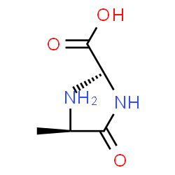 ChemSpider 2D Image | D-Alanyl-D-alanine | C6H12N2O3