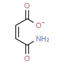 ChemSpider 2D Image | (2Z)-4-Amino-4-oxo-2-butenoate | C4H4NO3