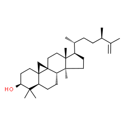 ChemSpider 2D Image | (24R)-24-methylcycloart-25-en-3beta-ol | C31H52O