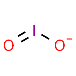 ChemSpider 2D Image | iodite ion | IO2