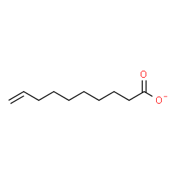 ChemSpider 2D Image | 9-Decenoate | C10H17O2