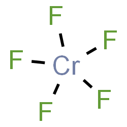 ChemSpider 2D Image | Chromium fluoride (CrF5) | CrF5