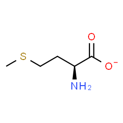 ChemSpider 2D Image | (S)-2-Amino-4-(methylthio)butanoate | C5H10NO2S