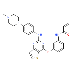 ChemSpider 2D Image | Olmutinib | C26H26N6O2S