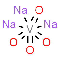 ChemSpider 2D Image | tetraoxo(trisodio)vanadium | Na3O4V