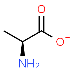ChemSpider 2D Image | dl-alaninate | C3H6NO2
