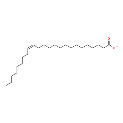 ChemSpider 2D Image | (Z)-15-Tetracosenoate | C24H45O2