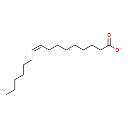 ChemSpider 2D Image | (Z)-9-Hexadecenoate | C16H29O2