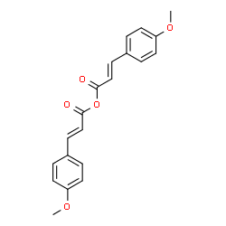 ChemSpider 2D Image | (2E)-3-(4-Methoxyphenyl)acrylic anhydride | C20H18O5